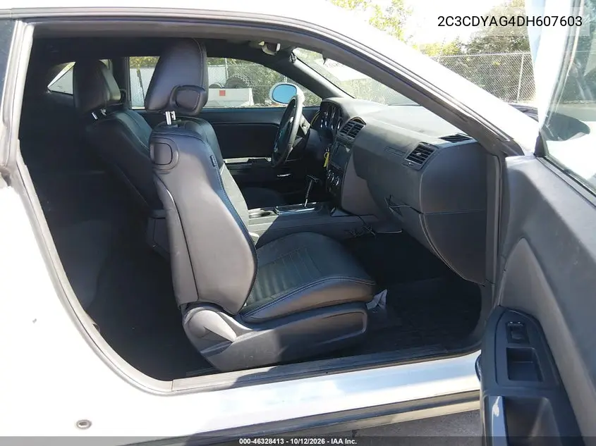 2013 DODGE CHALLENGER VIN 2C3CDYAG4DH607603 — фото 5