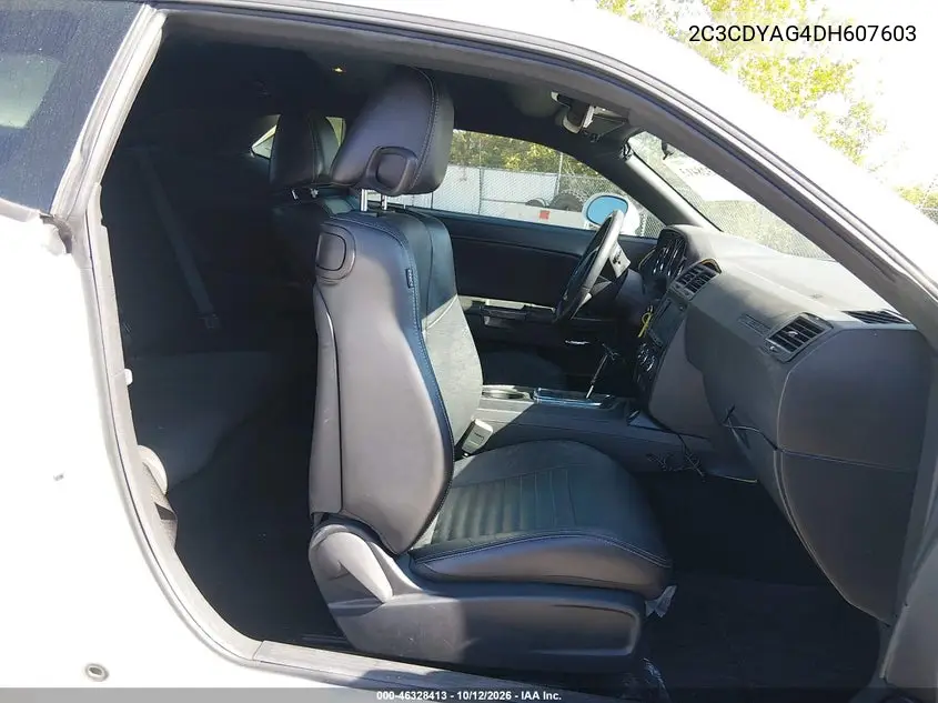 2013 DODGE CHALLENGER VIN 2C3CDYAG4DH607603 — фото 8