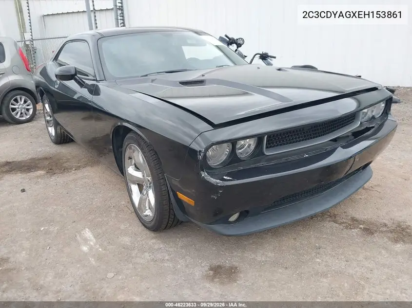 DODGE CHALLENGER 2014, VIN 2C3CDYAG0EH153724