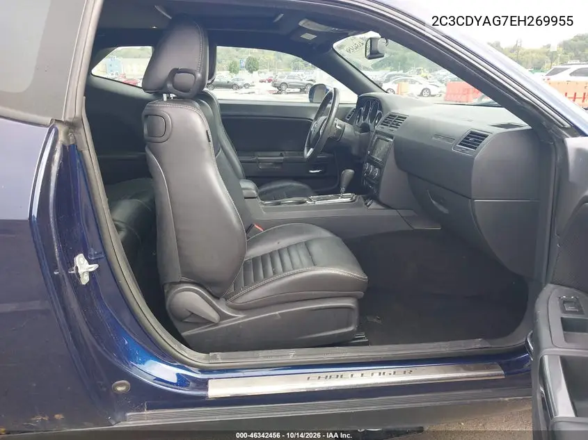 2014 DODGE CHALLENGER VIN 2C3CDYAG7EH269955 — фото 5