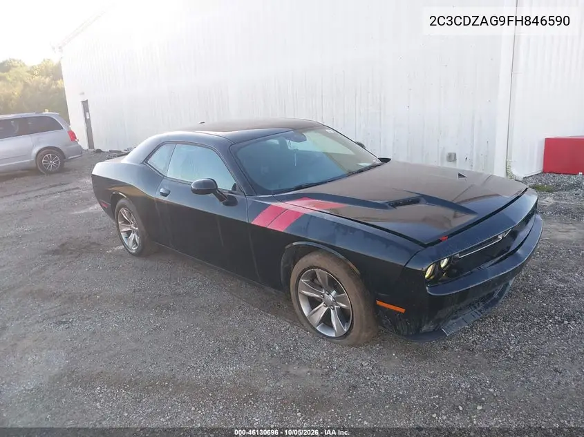 DODGE CHALLENGER 2015, VIN 2C3CDZAG9FH846590