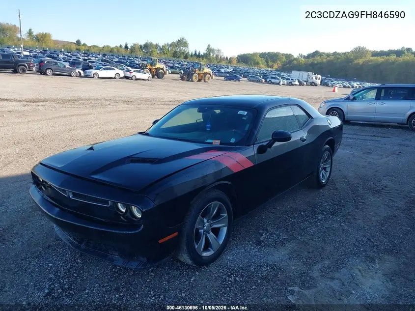 2015 DODGE CHALLENGER VIN 2C3CDZAG9FH846590 — фото 2