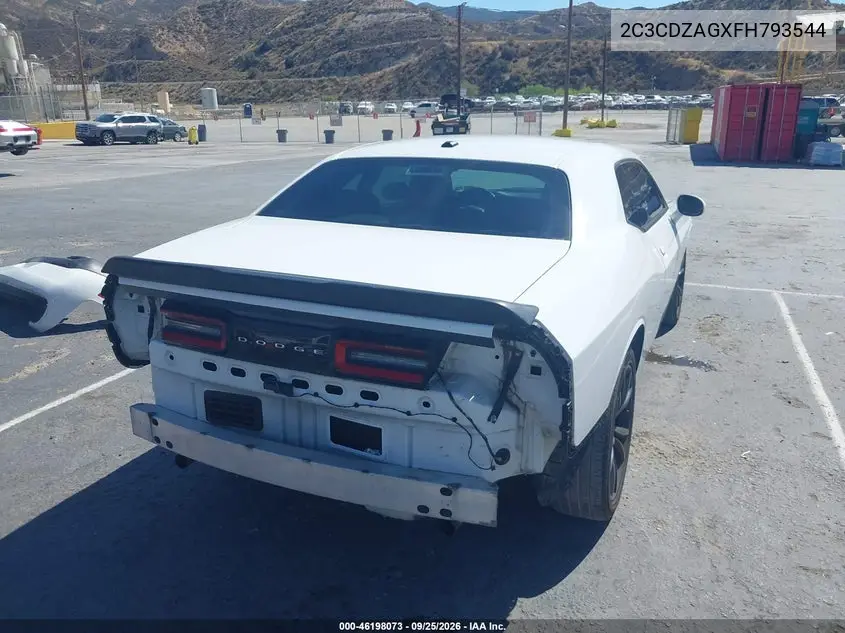 2015 DODGE CHALLENGER VIN 2C3CDZAGXFH793544 — фото 4