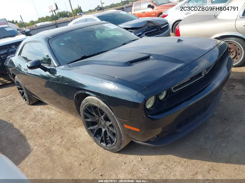 DODGE CHALLENGER 2015, VIN 2C3CDZBG9FH804791