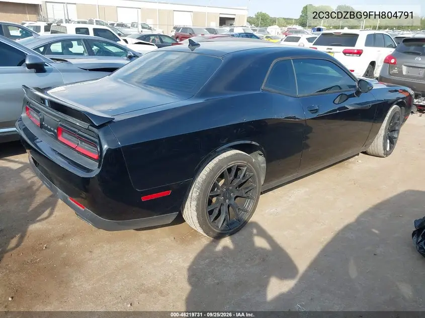 2015 DODGE CHALLENGER VIN 2C3CDZBG9FH804791 — фото 4