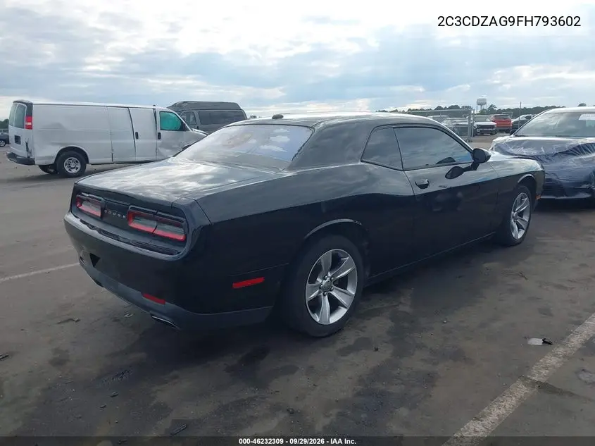 2015 DODGE CHALLENGER VIN 2C3CDZAG9FH793602 — фото 4