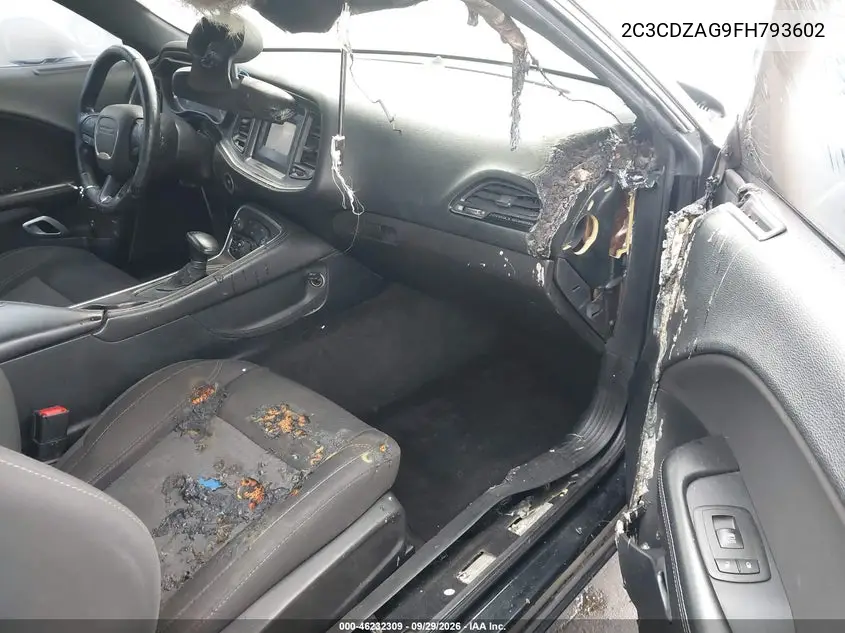 2015 DODGE CHALLENGER VIN 2C3CDZAG9FH793602 — фото 5