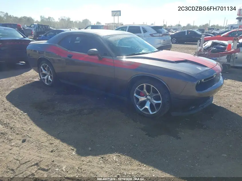 DODGE CHALLENGER 2015, VIN 2C3CDZBG6FH701134