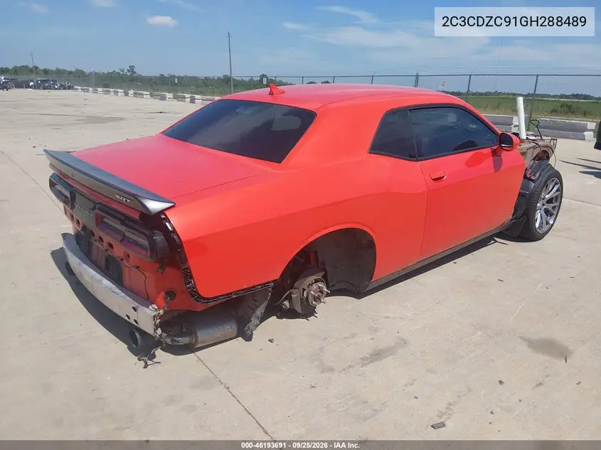 2016 DODGE CHALLENGER VIN 2C3CDZC91GH288489 — фото 4