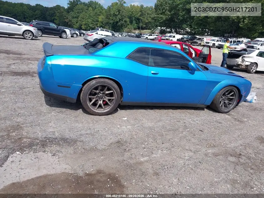 2016 DODGE CHALLENGER VIN 2C3CDZC95GH217201 — фото 4