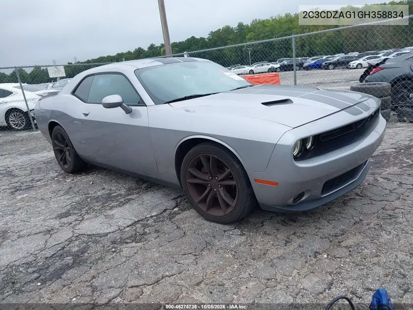 DODGE CHALLENGER 2016, VIN 2C3CDZAG1GH358834