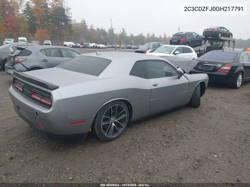 2016 DODGE CHALLENGER VIN 2C3CDZFJ0GH217791 — фото 4