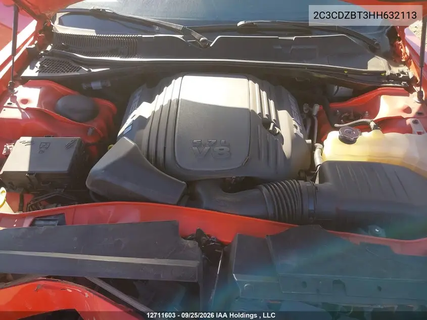 2017 DODGE CHALLENGER VIN 2C3CDZBT3HH632113 — фото 10