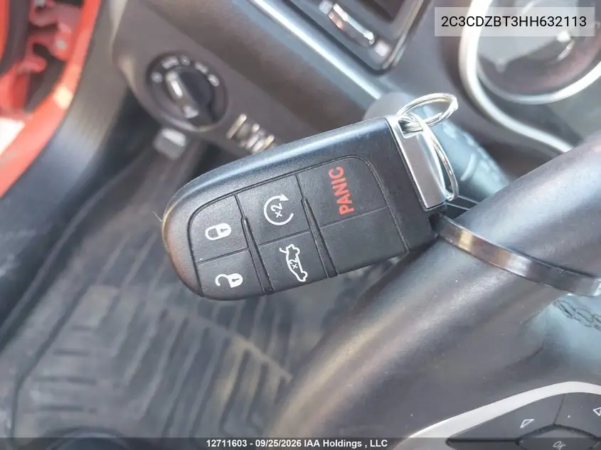2017 DODGE CHALLENGER VIN 2C3CDZBT3HH632113 — фото 11
