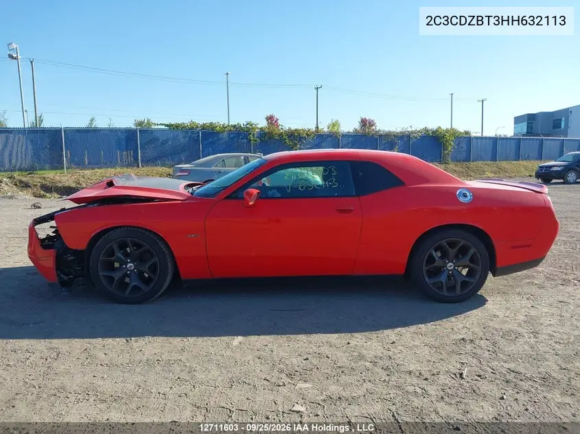 2017 DODGE CHALLENGER VIN 2C3CDZBT3HH632113 — фото 15