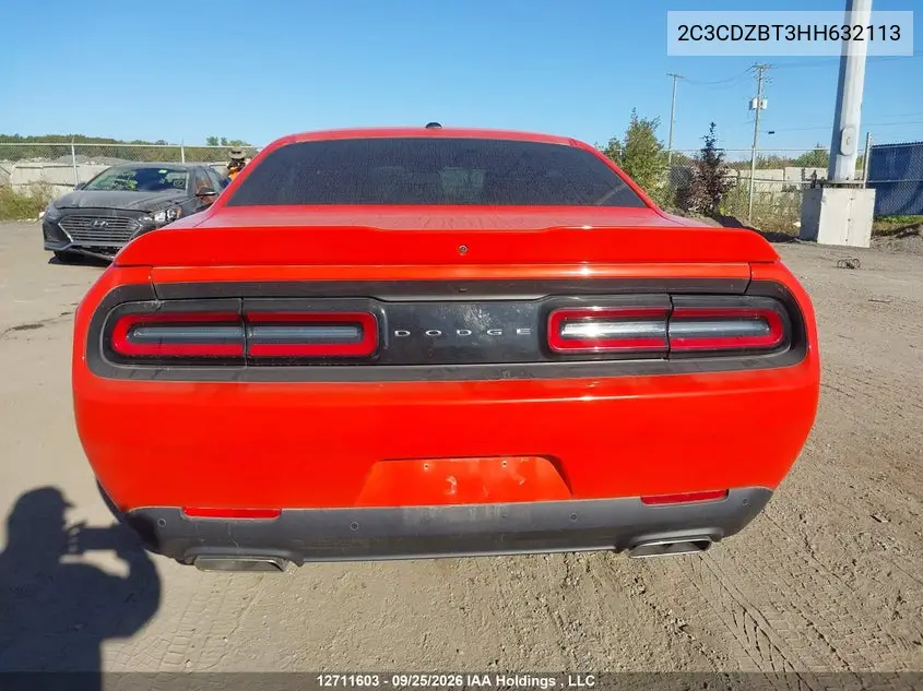 2017 DODGE CHALLENGER VIN 2C3CDZBT3HH632113 — фото 17