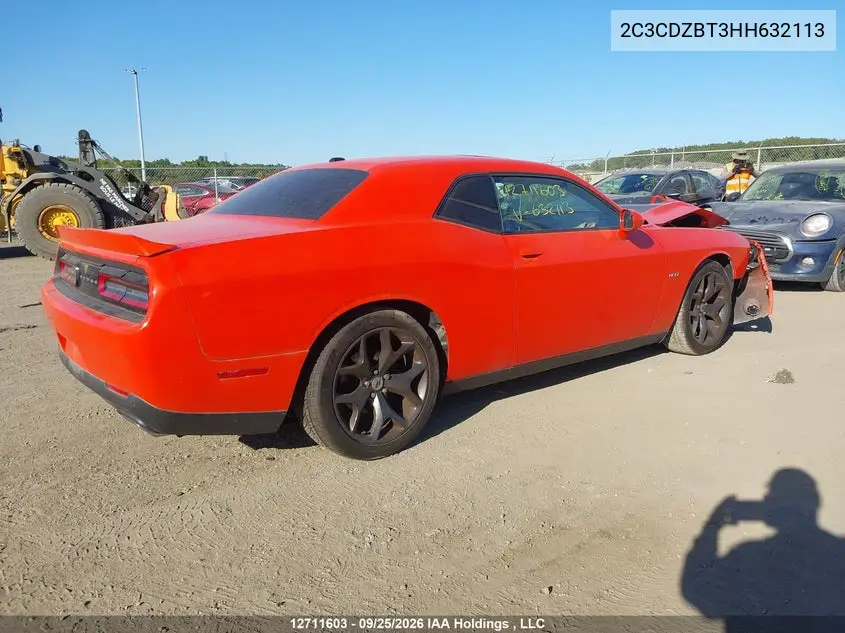 2017 DODGE CHALLENGER VIN 2C3CDZBT3HH632113 — фото 4