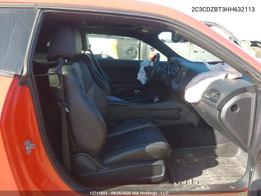 2017 DODGE CHALLENGER VIN 2C3CDZBT3HH632113 — фото 5