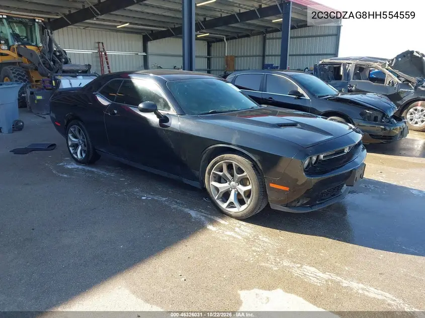DODGE CHALLENGER 2017, VIN 2C3CDZAG8HH554559