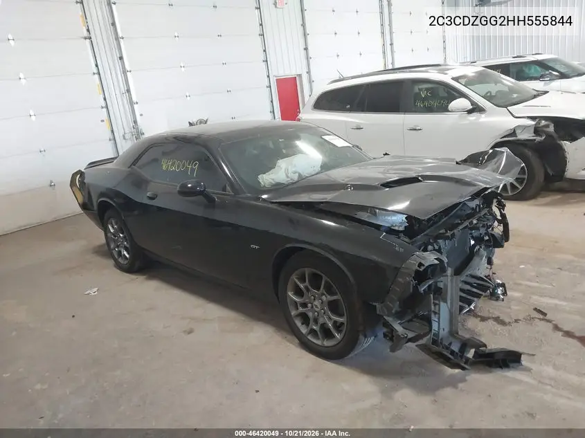 DODGE CHALLENGER 2017, VIN 2C3CDZGG2HH555844