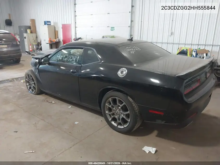 2017 DODGE CHALLENGER VIN 2C3CDZGG2HH555844 — фото 3