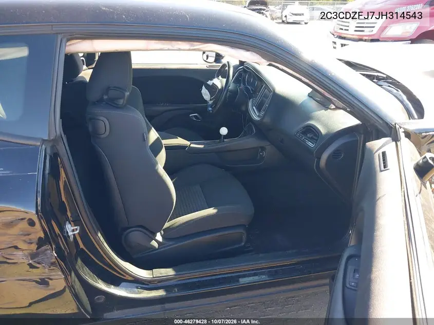 2018 DODGE CHALLENGER VIN 2C3CDZFJ7JH314543 — фото 5