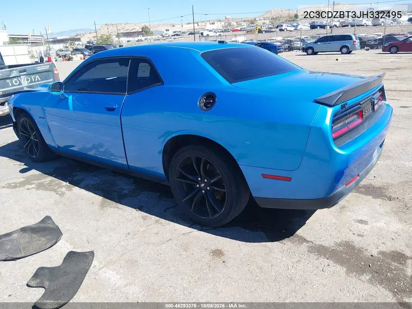 2018 DODGE CHALLENGER VIN 2C3CDZBT3JH332495 — фото 3