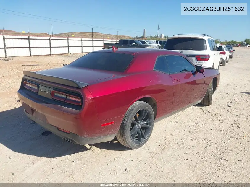 2018 DODGE CHALLENGER VIN 2C3CDZAG3JH251632 — фото 4