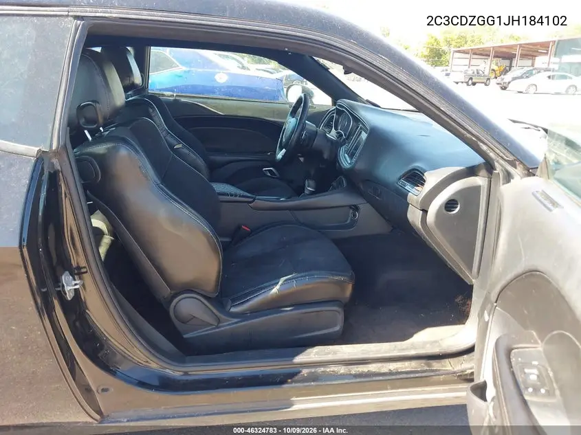 2018 DODGE CHALLENGER VIN 2C3CDZGG1JH184102 — фото 5
