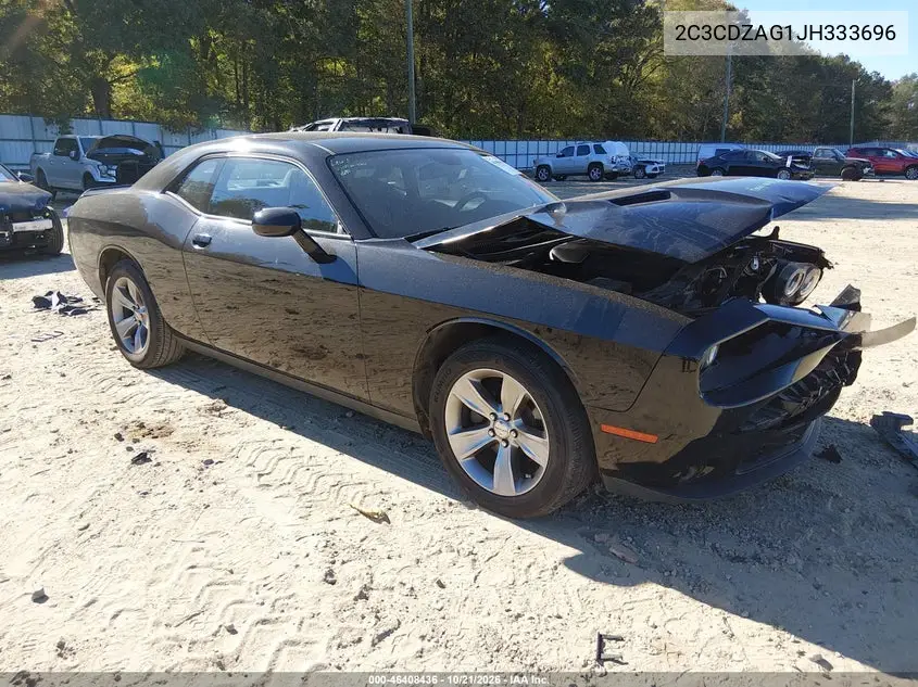 DODGE CHALLENGER 2018, VIN 2C3CDZAG1JH333696