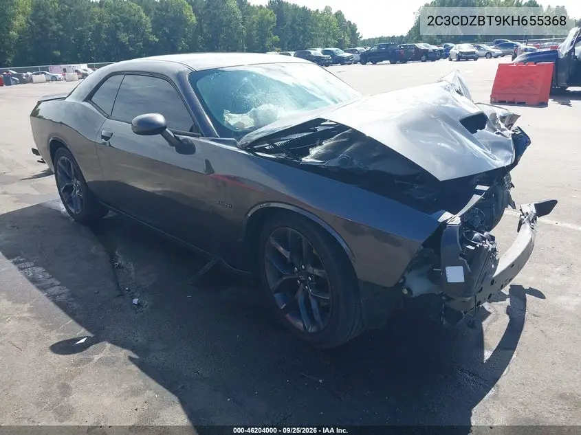 DODGE CHALLENGER 2019, VIN 2C3CDZBT9KH655368