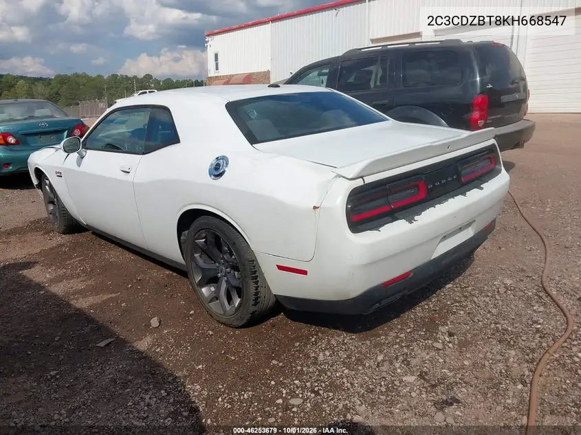 2019 DODGE CHALLENGER VIN 2C3CDZBT8KH668547 — фото 3