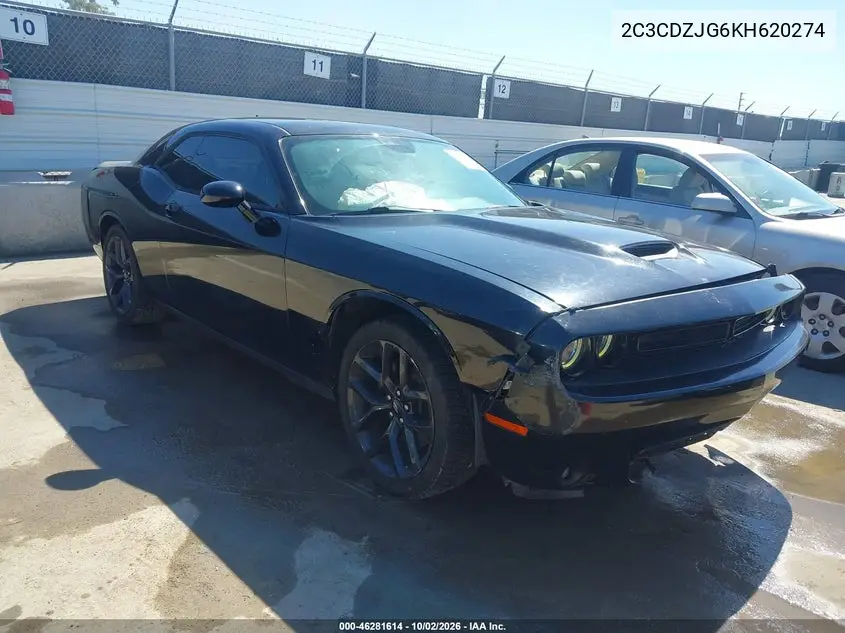 DODGE CHALLENGER 2019, VIN 2C3CDZJG6KH620274
