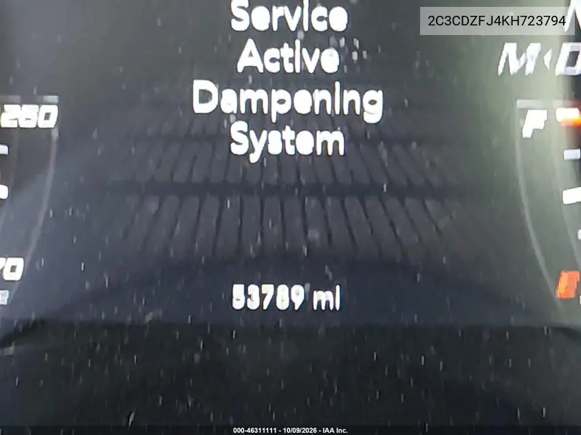 2019 DODGE CHALLENGER VIN 2C3CDZFJ4KH723794 — фото 16