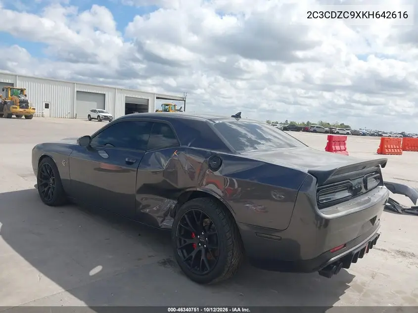 2019 DODGE CHALLENGER VIN 2C3CDZC9XKH642616 — фото 3
