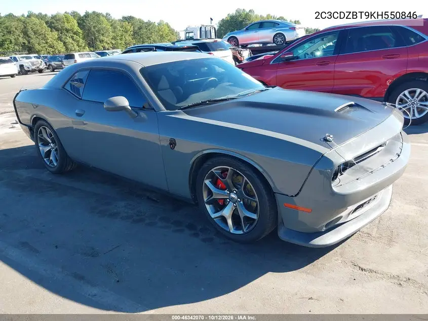 DODGE CHALLENGER 2019, VIN 2C3CDZBT9KH550846
