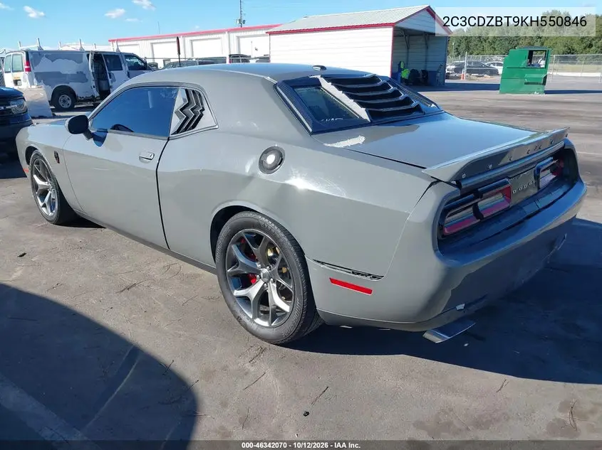 2019 DODGE CHALLENGER VIN 2C3CDZBT9KH550846 — фото 3