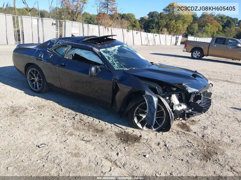 DODGE CHALLENGER 2019, VIN 2C3CDZJG8KH605405