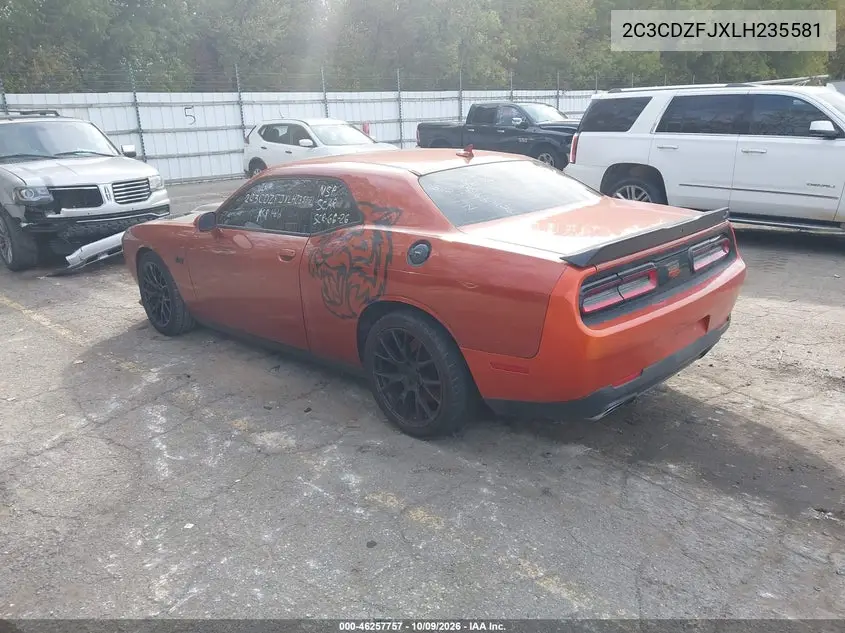 2020 DODGE CHALLENGER VIN 2C3CDZFJXLH235581 — фото 3