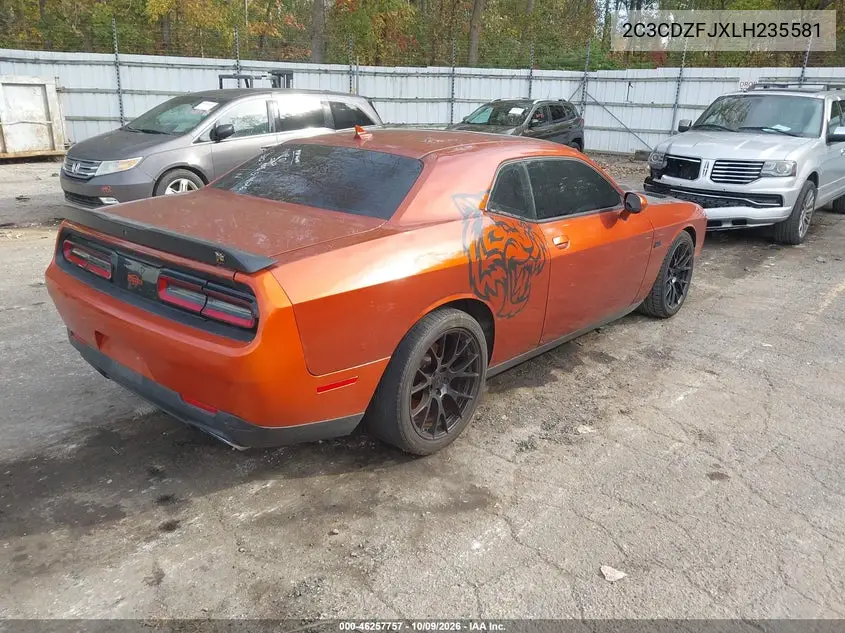 2020 DODGE CHALLENGER VIN 2C3CDZFJXLH235581 — фото 4