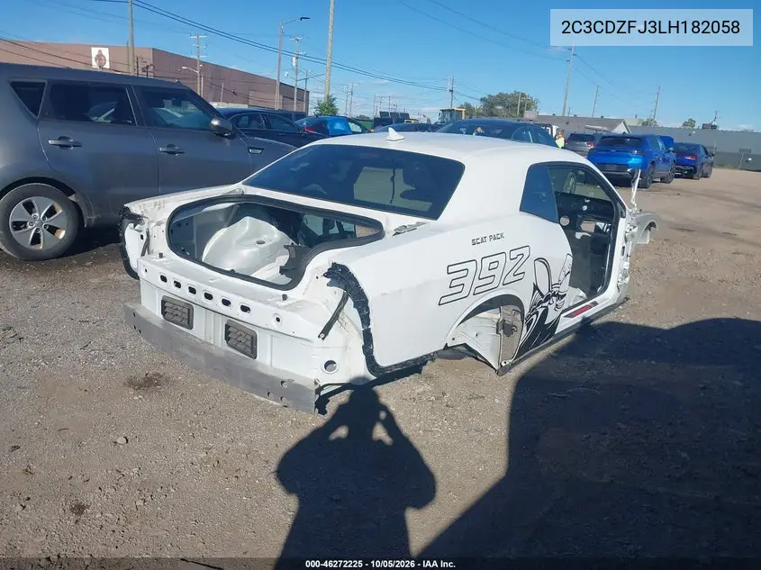 2020 DODGE CHALLENGER VIN 2C3CDZFJ3LH182058 — фото 4