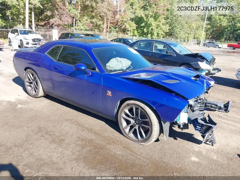 DODGE CHALLENGER 2020, VIN 2C3CDZFJ3LH177975