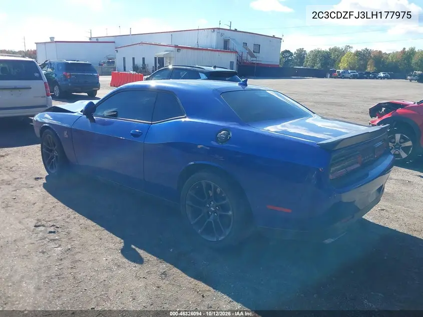 2020 DODGE CHALLENGER VIN 2C3CDZFJ3LH177975 — фото 3