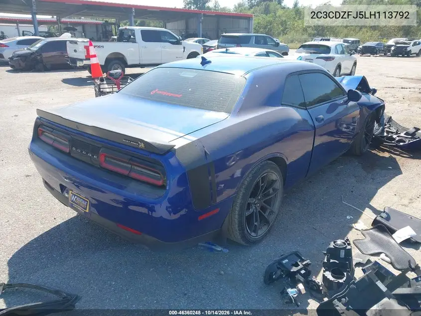 2020 DODGE CHALLENGER VIN 2C3CDZFJ5LH113792 — фото 4