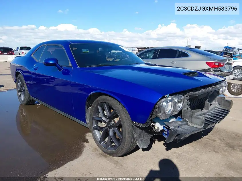 DODGE CHALLENGER 2021, VIN 2C3CDZJGXMH583796