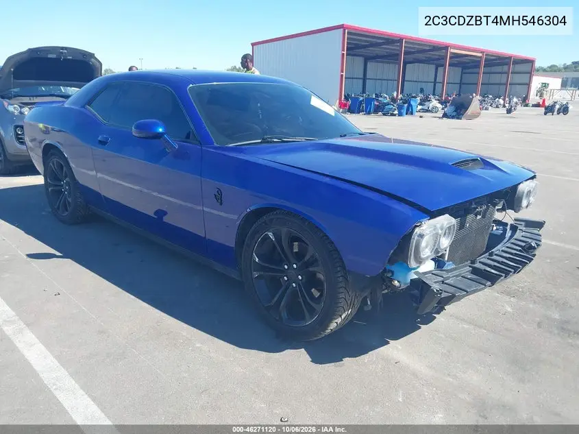 DODGE CHALLENGER 2021, VIN 2C3CDZBT4MH546304