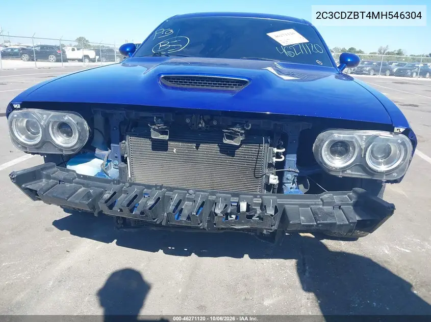 2021 DODGE CHALLENGER VIN 2C3CDZBT4MH546304 — фото 5