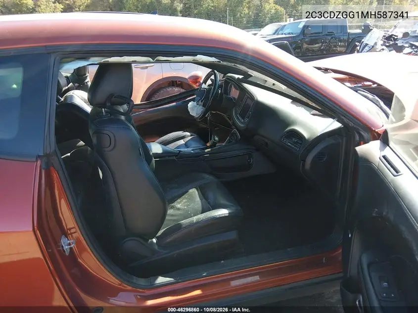 2021 DODGE CHALLENGER VIN 2C3CDZGG1MH587341 — фото 5
