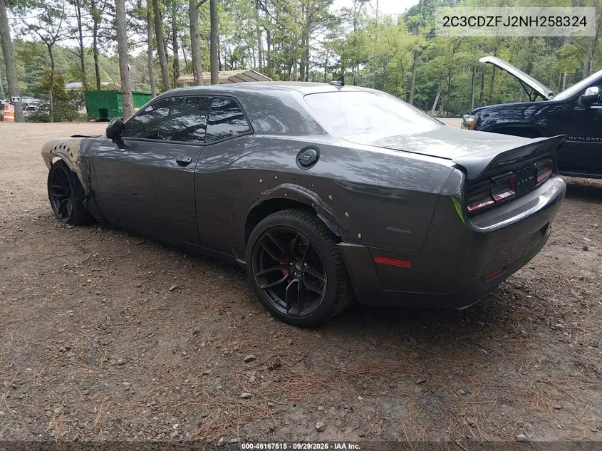 2022 DODGE CHALLENGER VIN 2C3CDZFJ2NH258324 — фото 3