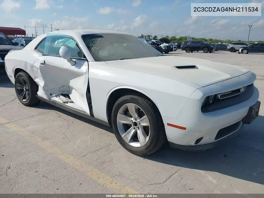 DODGE CHALLENGER 2022, VIN 2C3CDZAG4NH211534